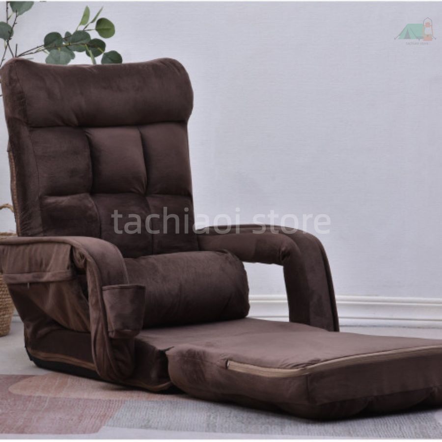 座椅子 リクライニング 14段ギア リクライニングチェアー ファブリック