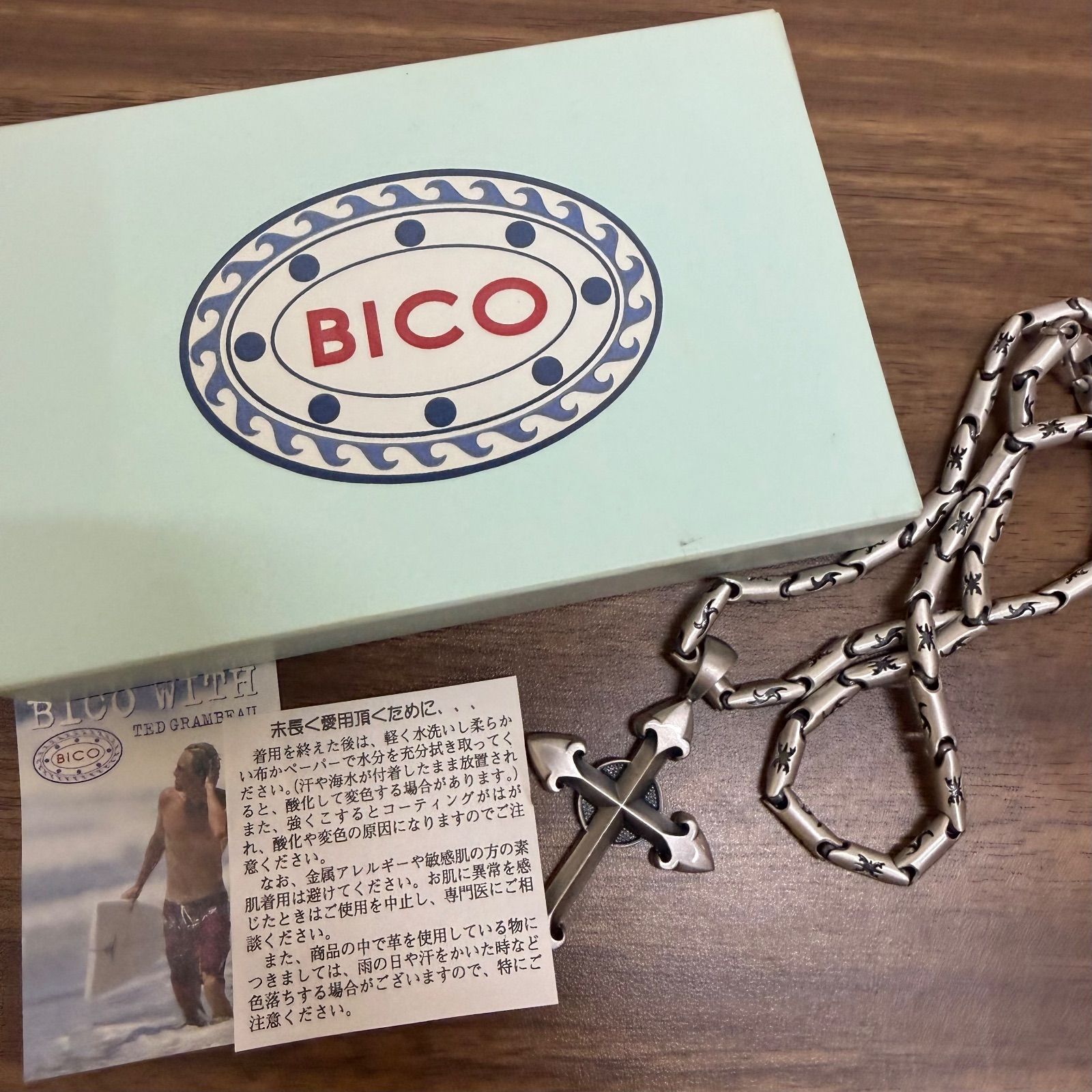 BICO サーフ ビコ オーストラリア クロス ネックレス クロストップ 
