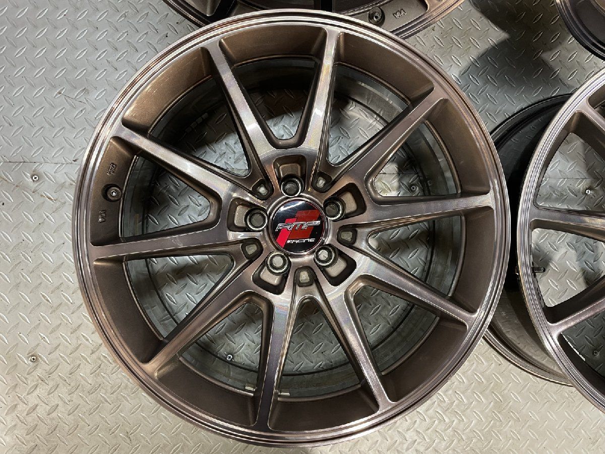 MiD RMP RACING マルカサービス RMPレーシング 社外ホイール 18インチ 4本 45 レガシィ インプレッサ等 MHZ 849