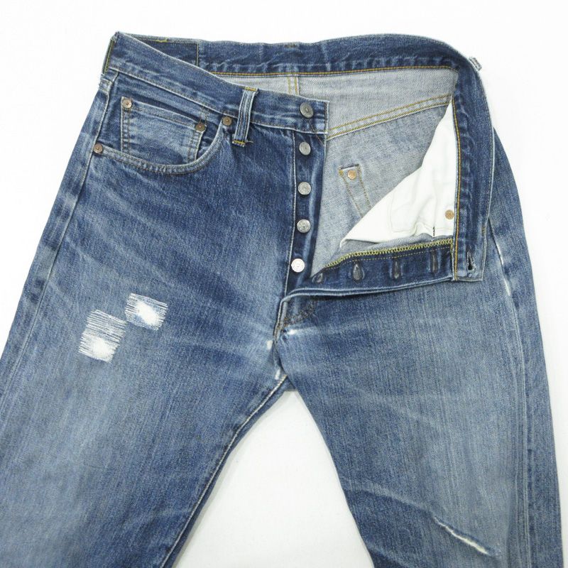  Levi s リーバイス Lot 501 xx 98年 米国製 バレンシア工場 ボタンフライデニムパンツ 67565 3 ブルー サイズ 32 107 その他 メンズ
