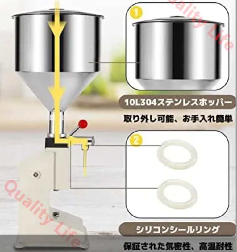  液体充填機 手動 定量 液体 粘体両用 Φ4 8 mmノズル 滴下防止 容量10 L 蜂蜜 シロップ クリーム シャンプー ソース 各種オイル ジュース 酒 滴下防止ノズル 液体定量吐出装置 低粘性液体 高粘性液体両用 5 50 ML その他 特殊工具