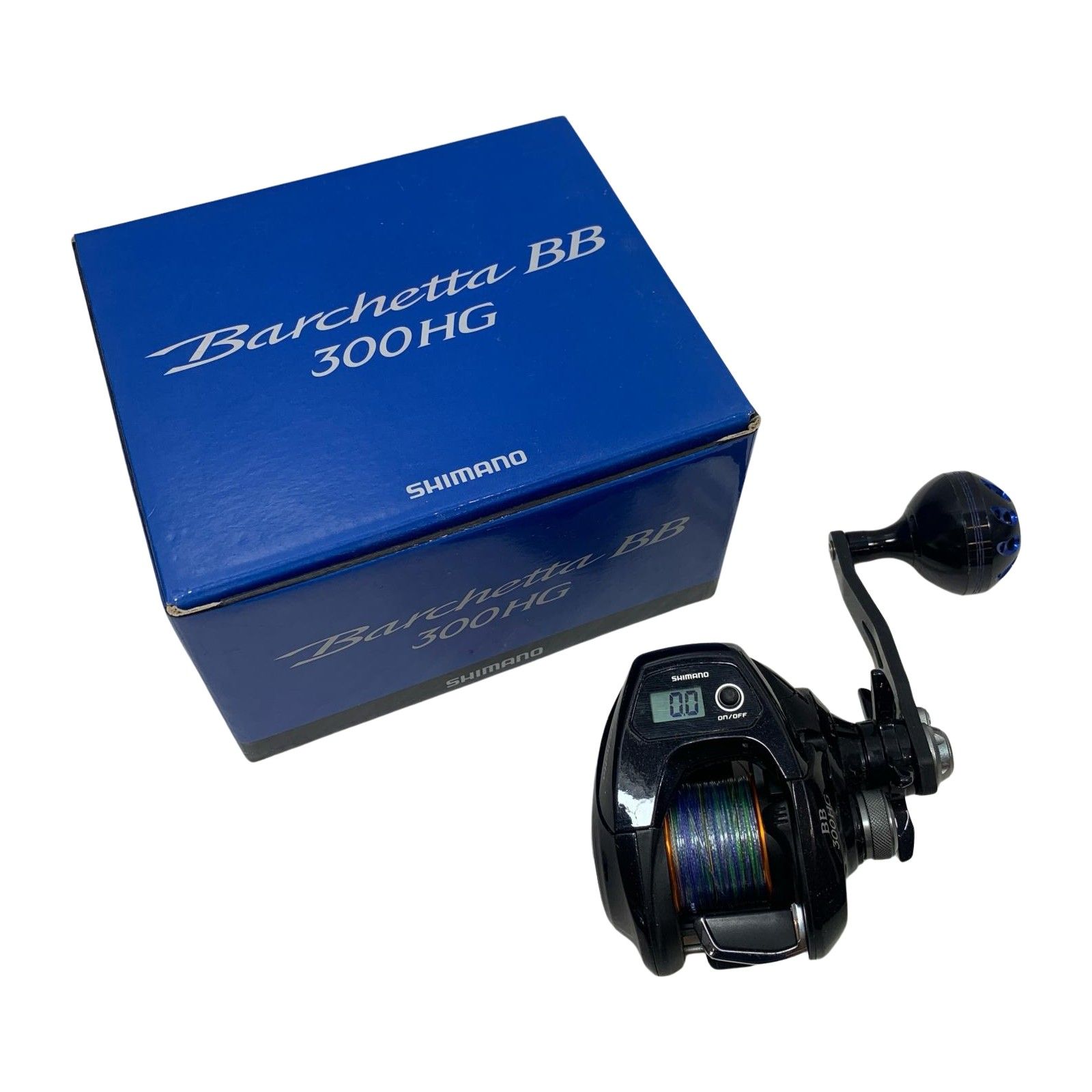 ττSHIMANO シマノ 両軸リール キズ有 17バルケッタBB 300HG 03700