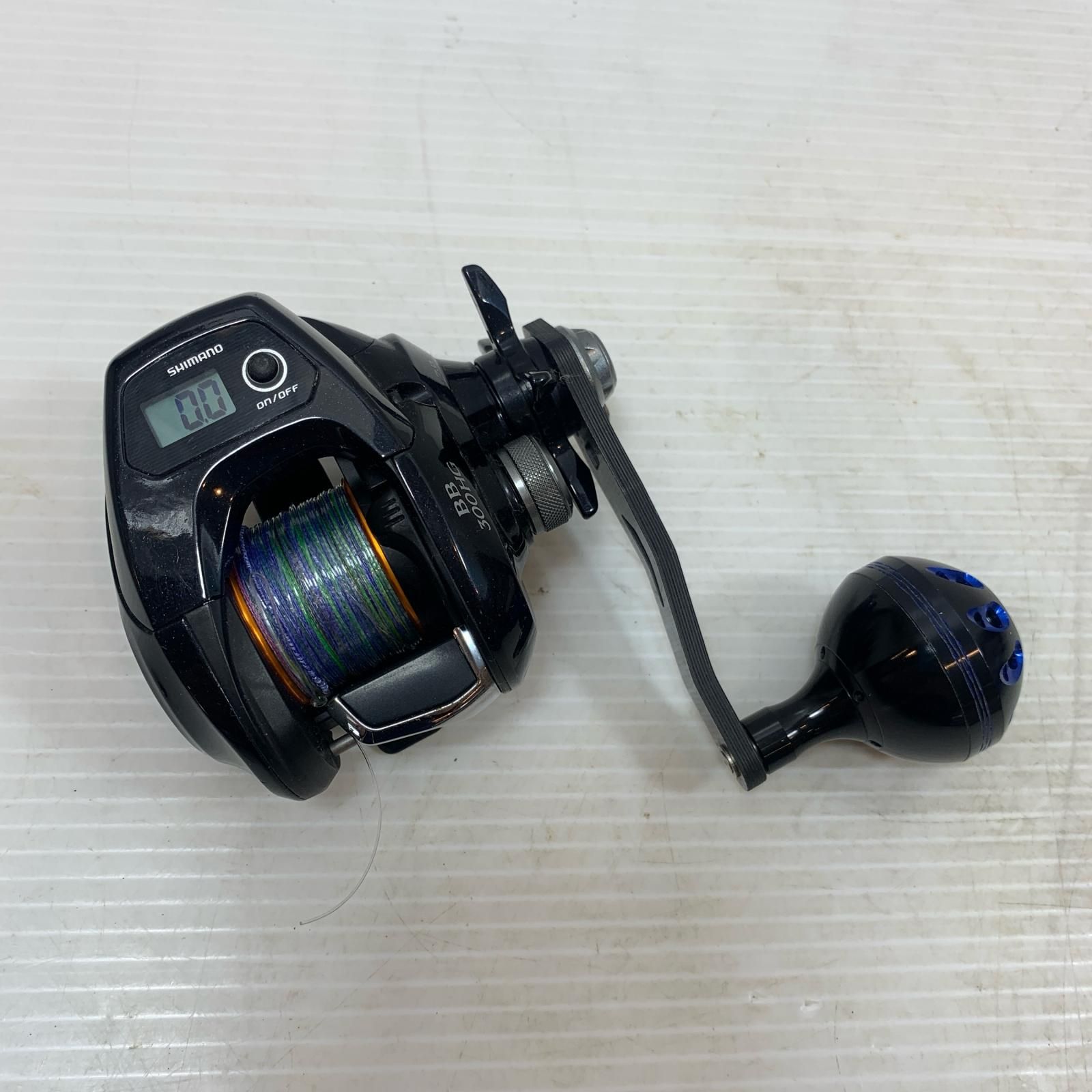 ττSHIMANO シマノ 両軸リール キズ有 17バルケッタBB 300 HG 03700
