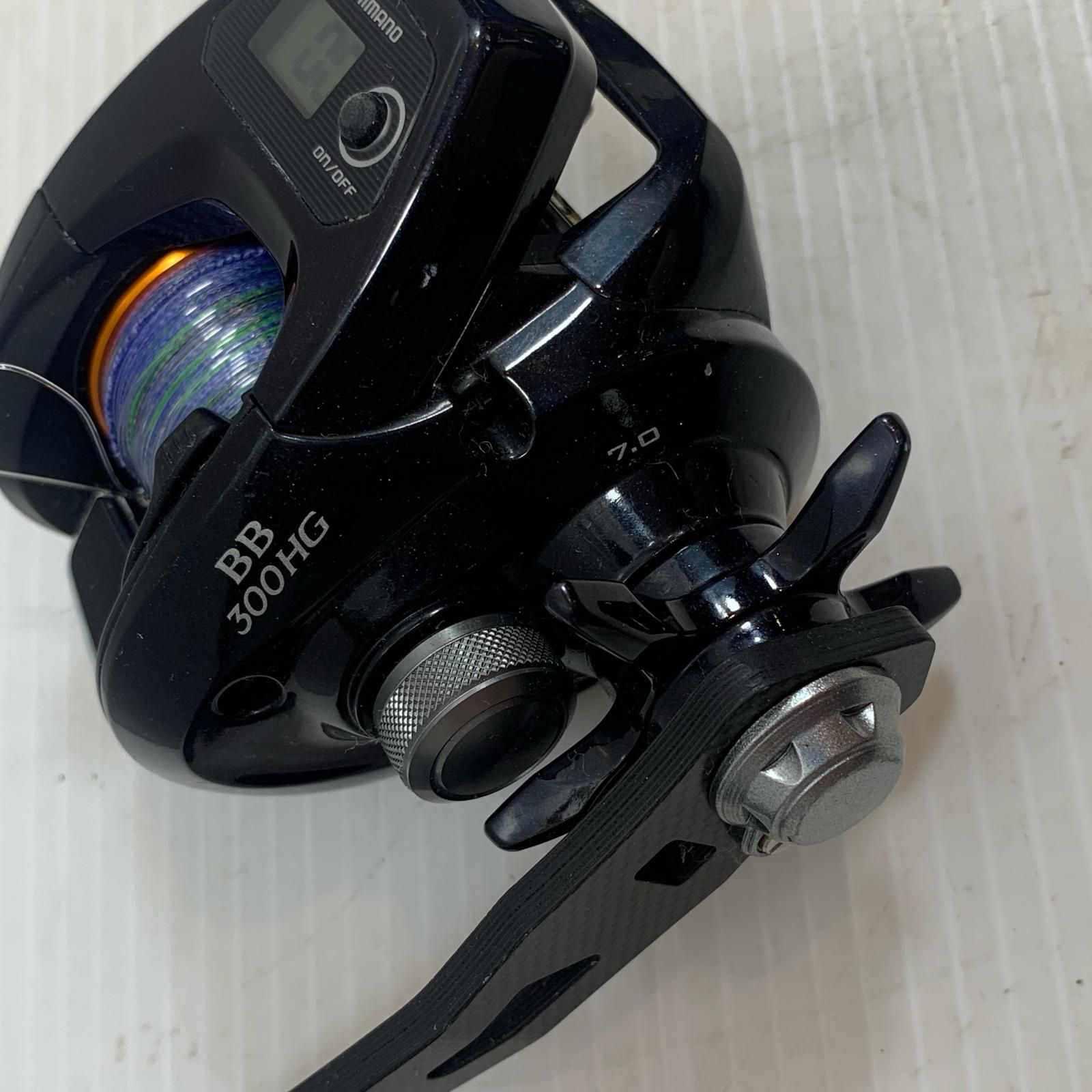 ττSHIMANO シマノ 両軸リール キズ有 17バルケッタBB 300HG 03700