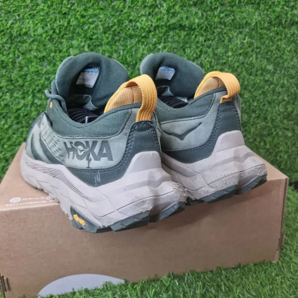  ホカ ゴアテックス ゴーサン 登山靴 グリーン カラー 登山靴 トレッキングシューズ アウトドアシューズ