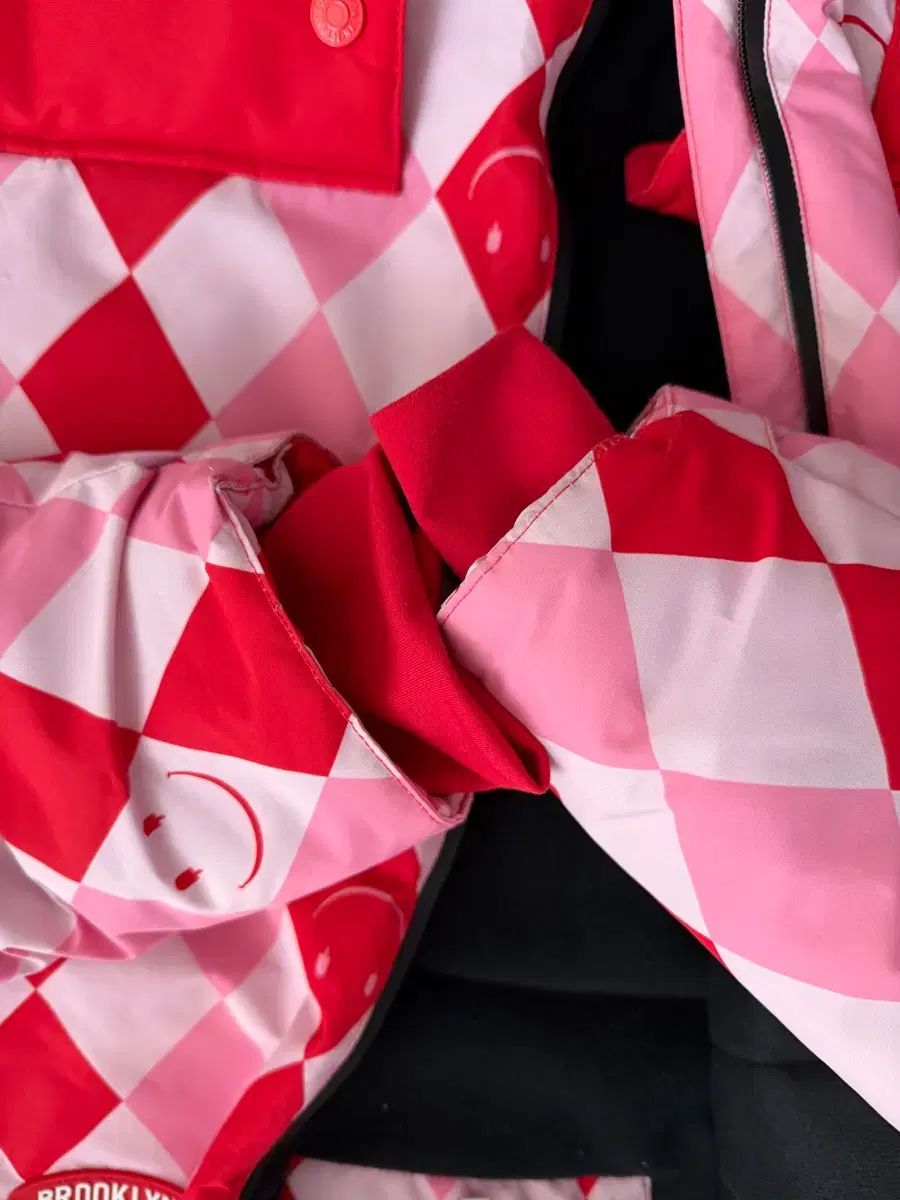  アイスビスケット ピンク CHECK ダウン アウター 165 セット その他 ジャケット ブルゾン