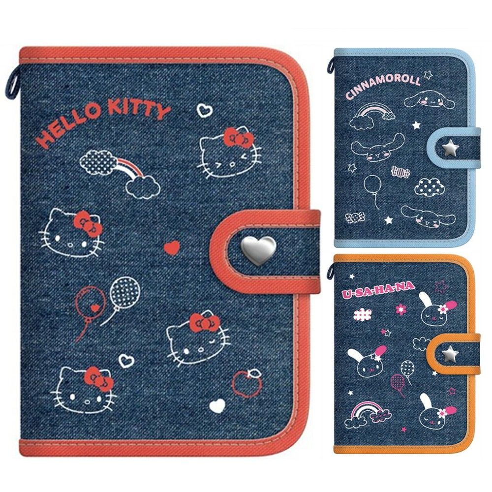 サンリオ デニムシールバインダー シール帳 シールバインダー 手帳