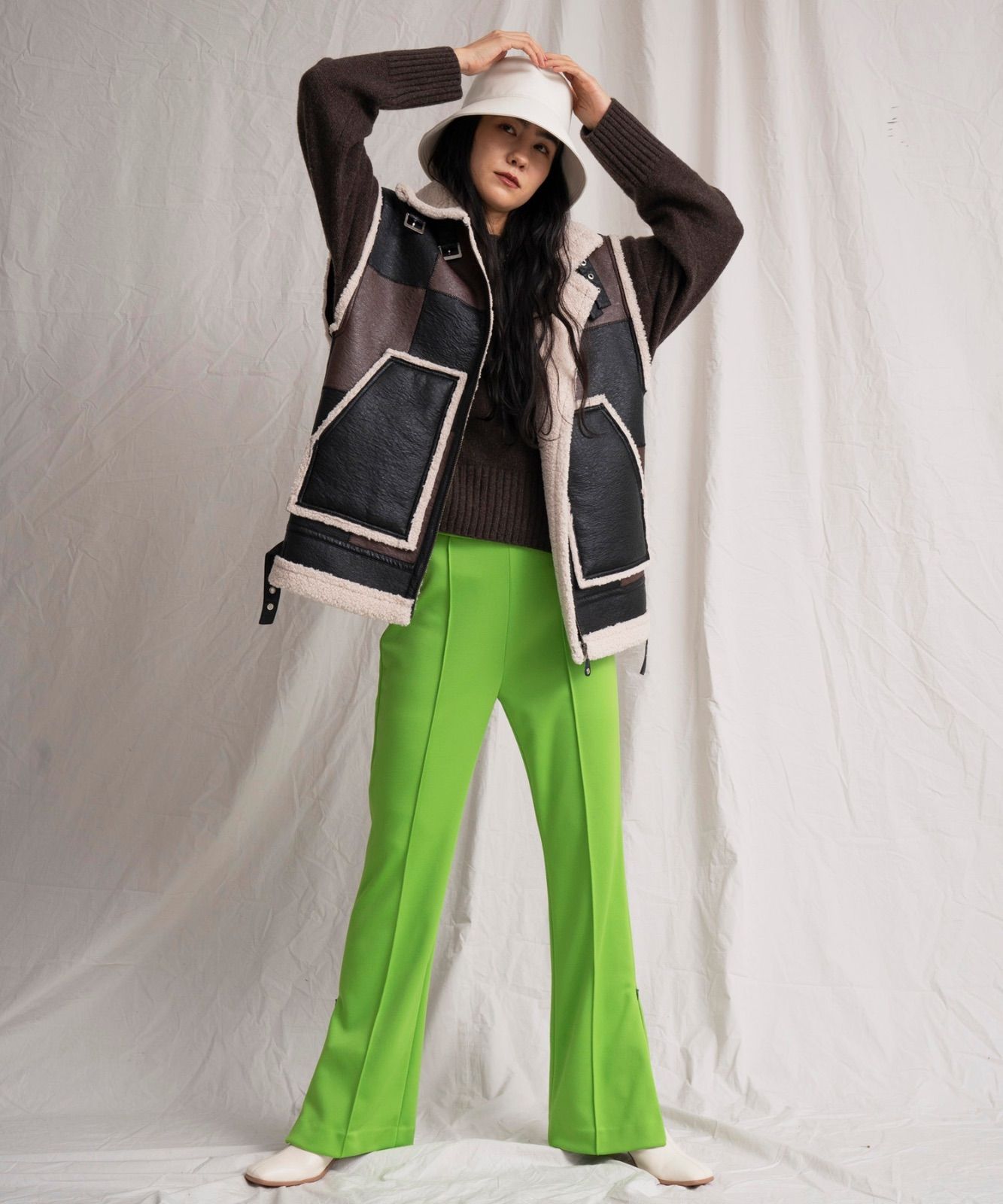 MAISON SPECIAL メゾン ︎Jersey Stretch Flare Pants ジャージストレッチフ パンツ