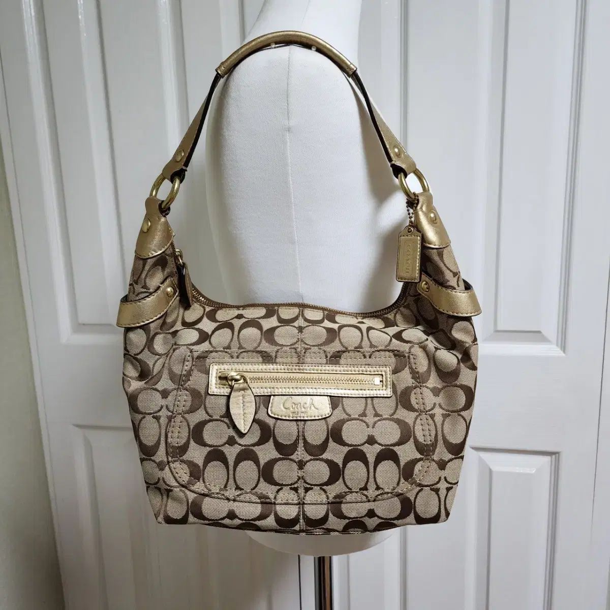 状態良し) COACH コレクション コーチ ショルダーバッグ 状態良