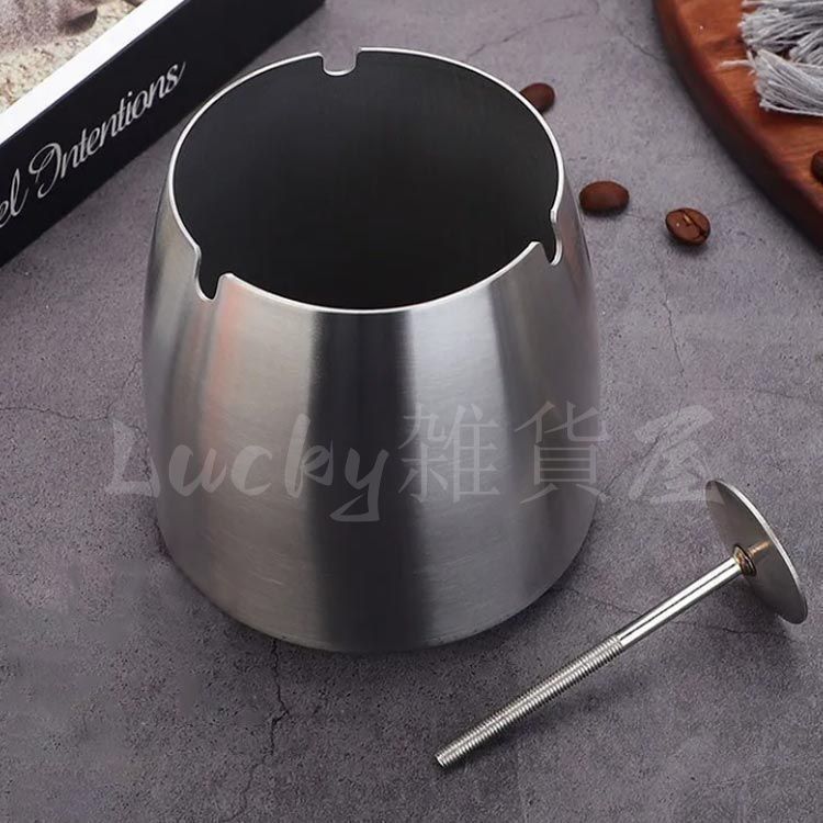 新品・未使用】灰皿 フタ付き 屋内 屋外 蓋付き 大きいサイズ 卓上