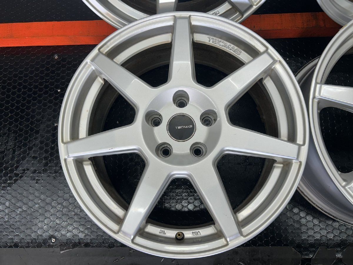 TECMAG テクマグ 社外ホイール 17インチ 4本 40 球面ナット SHJ 017
