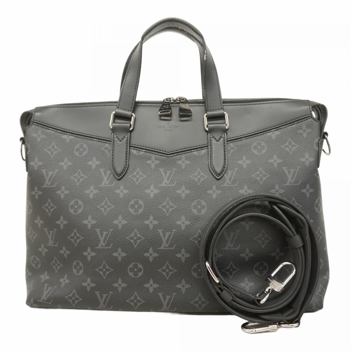 5 pa 1039 ルイヴィトン ビジネスバッグ モノグラム エクリプス ブリーフケースエクスプローラー M 40566 ブラック 2 wayバッグ メンズ