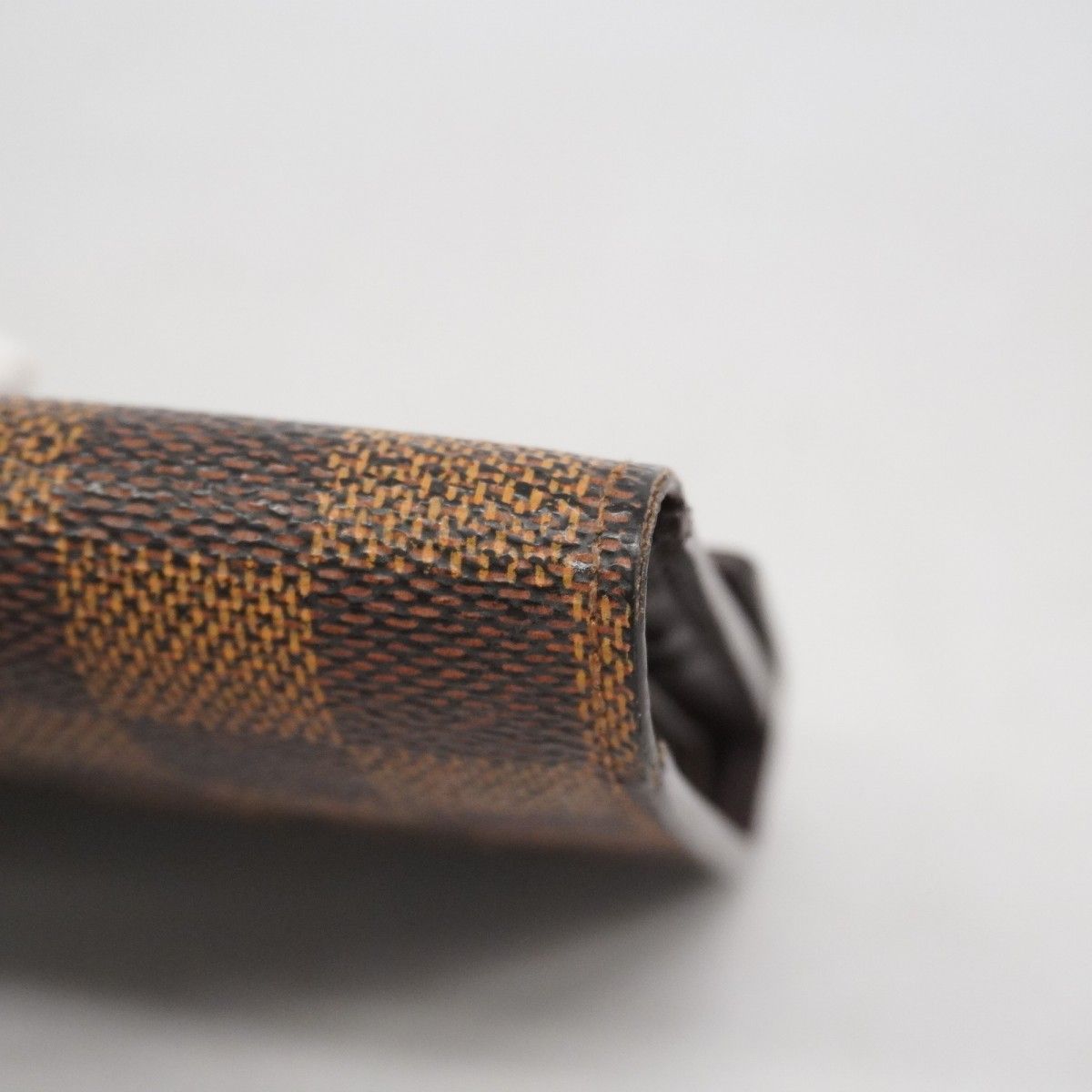 5pa0924】ルイヴィトン 三つ折り長財布 ダミエ ポルトフォイユ