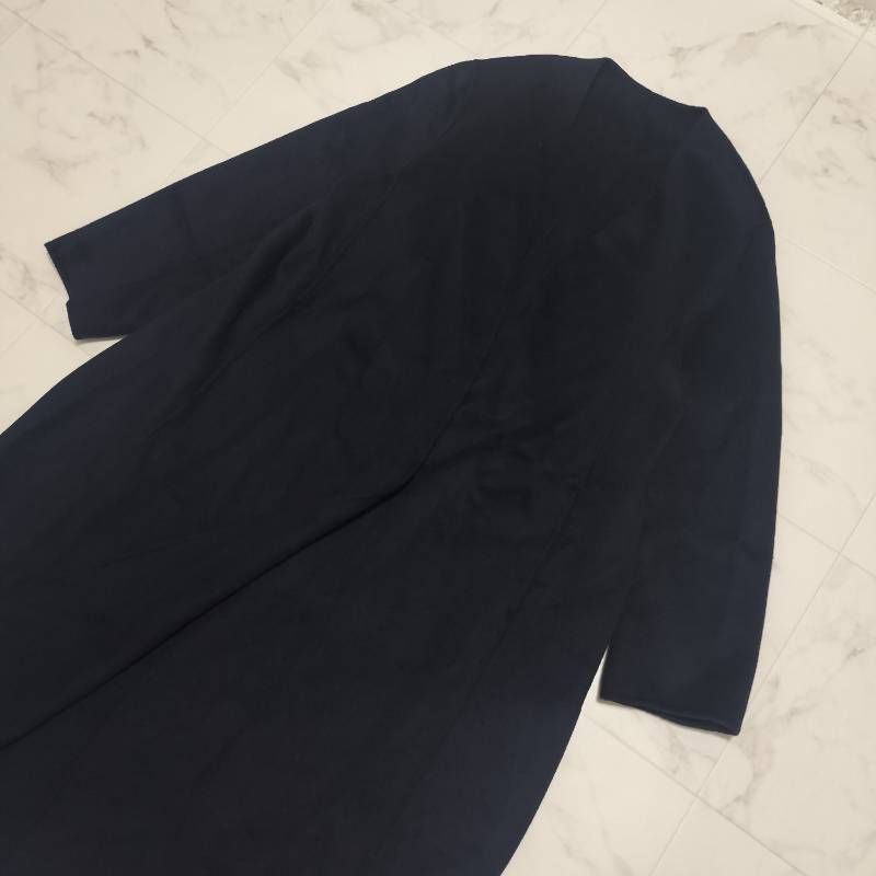 plage プラージュ ハミルトンノーカラーコート リバー ロングート