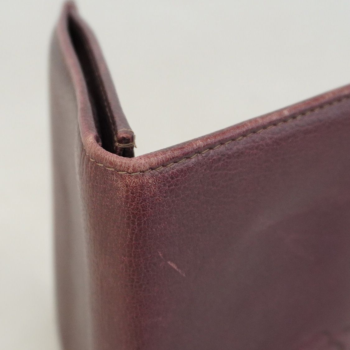  5 pa 0991 h シャネル カードケース カメリア レザー ライトパープル シルバー金具 レディース その他 小物