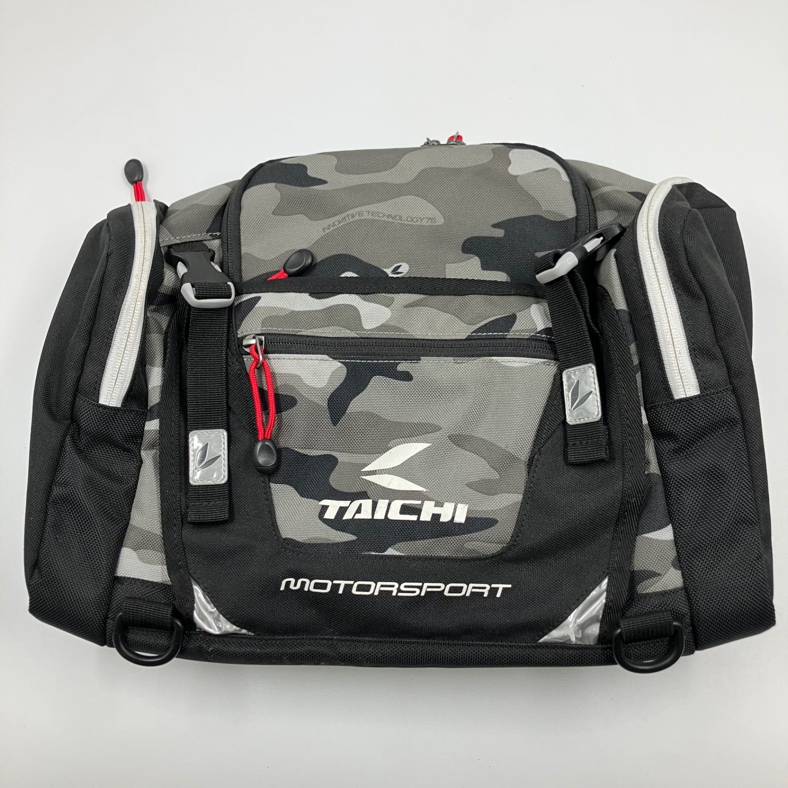 RS TAICHI MOTORSPORT 大容量ウエストバッグ カモフラ柄 バイク RS TAICHI MOTORSPORT 大容量ウエストバッグ カモフラ柄