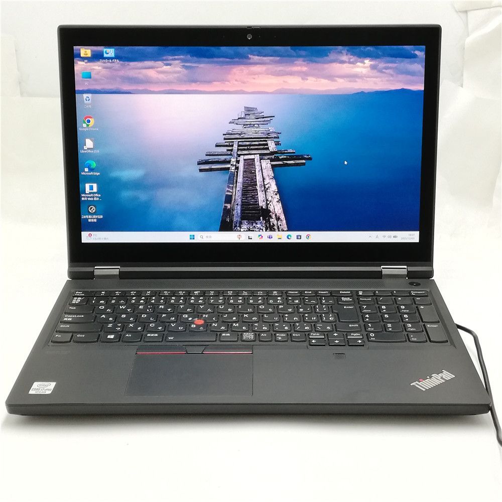 Lenovo ノートパソコン P 15 Gen 1 Core i 7 10850 H 32 GB TB 高速SSD タッチ可 4 K液晶 無線 Wi-Fi NVIDIA Windows 11 Office