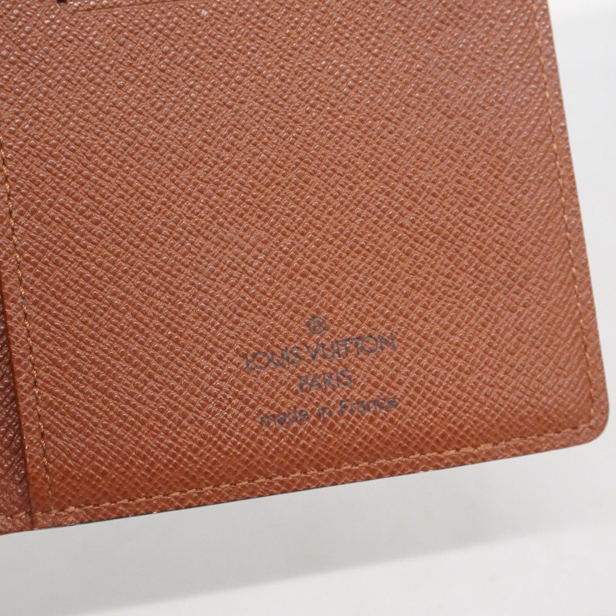  5 pa 1124 ルイヴィトン 手帳カバー モノグラム M 56341 ブラウン メンズ レディース ユニセックス 手帳 手帳 日記 家計簿