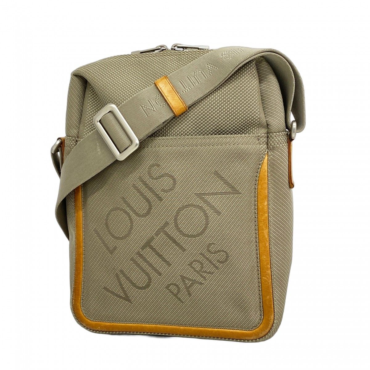 5 pa 1155 ルイヴィトン ショルダーバッグ ダミエ ジェアン シタダン M 93041 サーブル メンズ