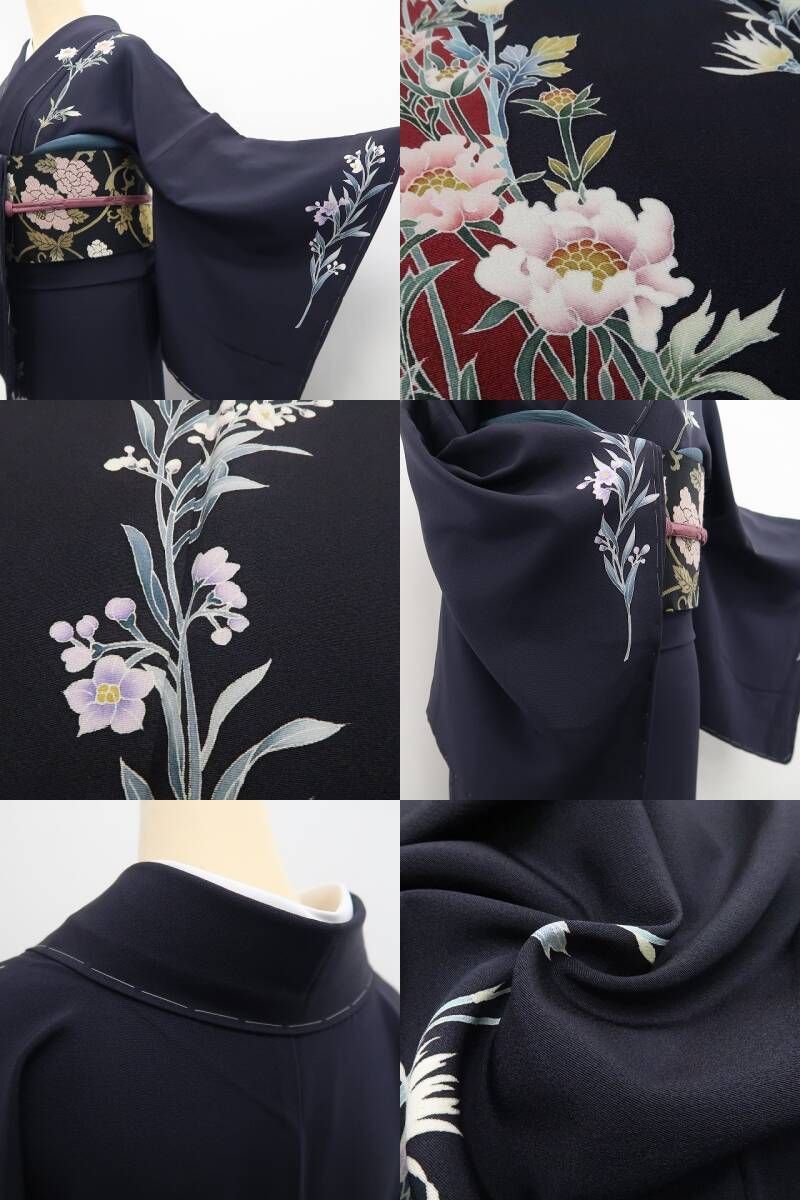 仕付け糸付 満開を目指す麗しい花々の列