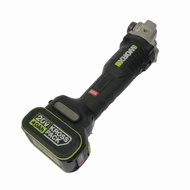 比較的 WORX ワークス 18 V max 20 コードレスディスクグラインダー WU 808 バッテリ 4.0 Ah 充電器付 充電式119614