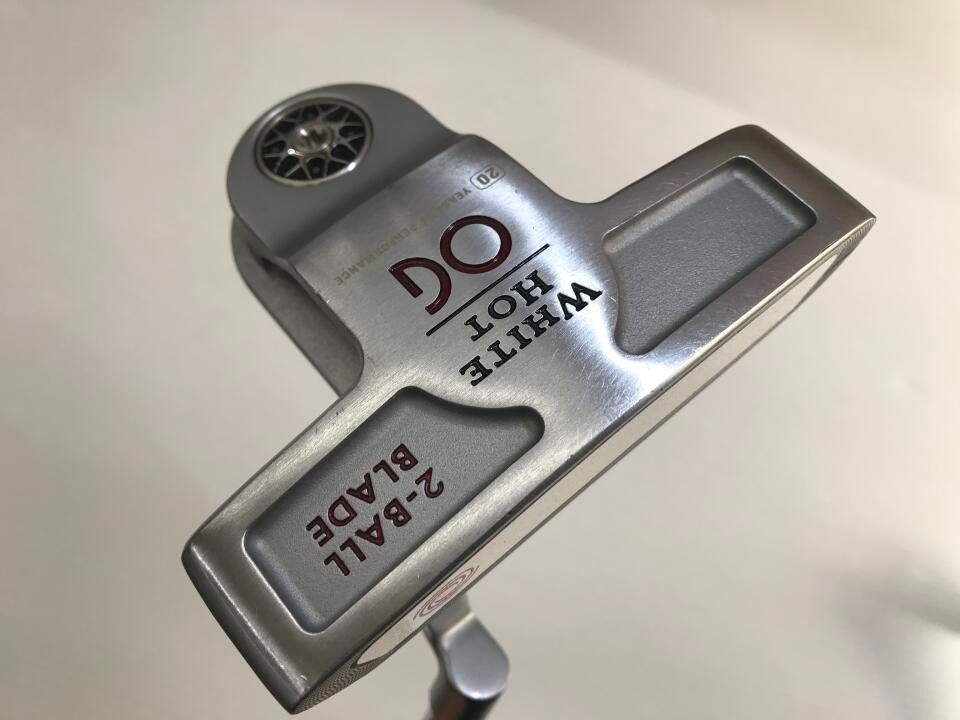 オデッセイ ホワイト ホット OG 2-BALL BLADE パター 最短