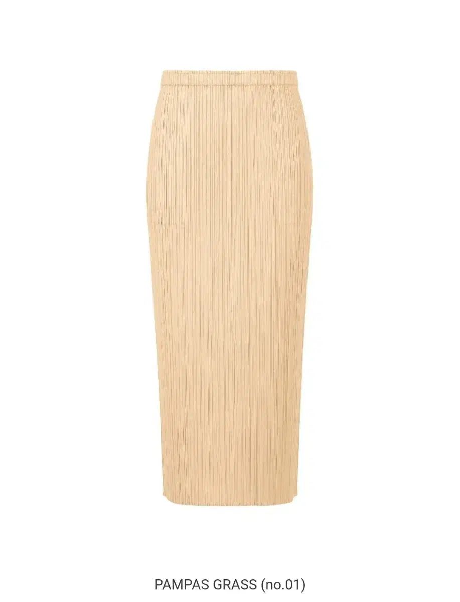 ISSEY MIYAKE プリーツプリーズ スカート ソイル アンド リーフ パームグラス F