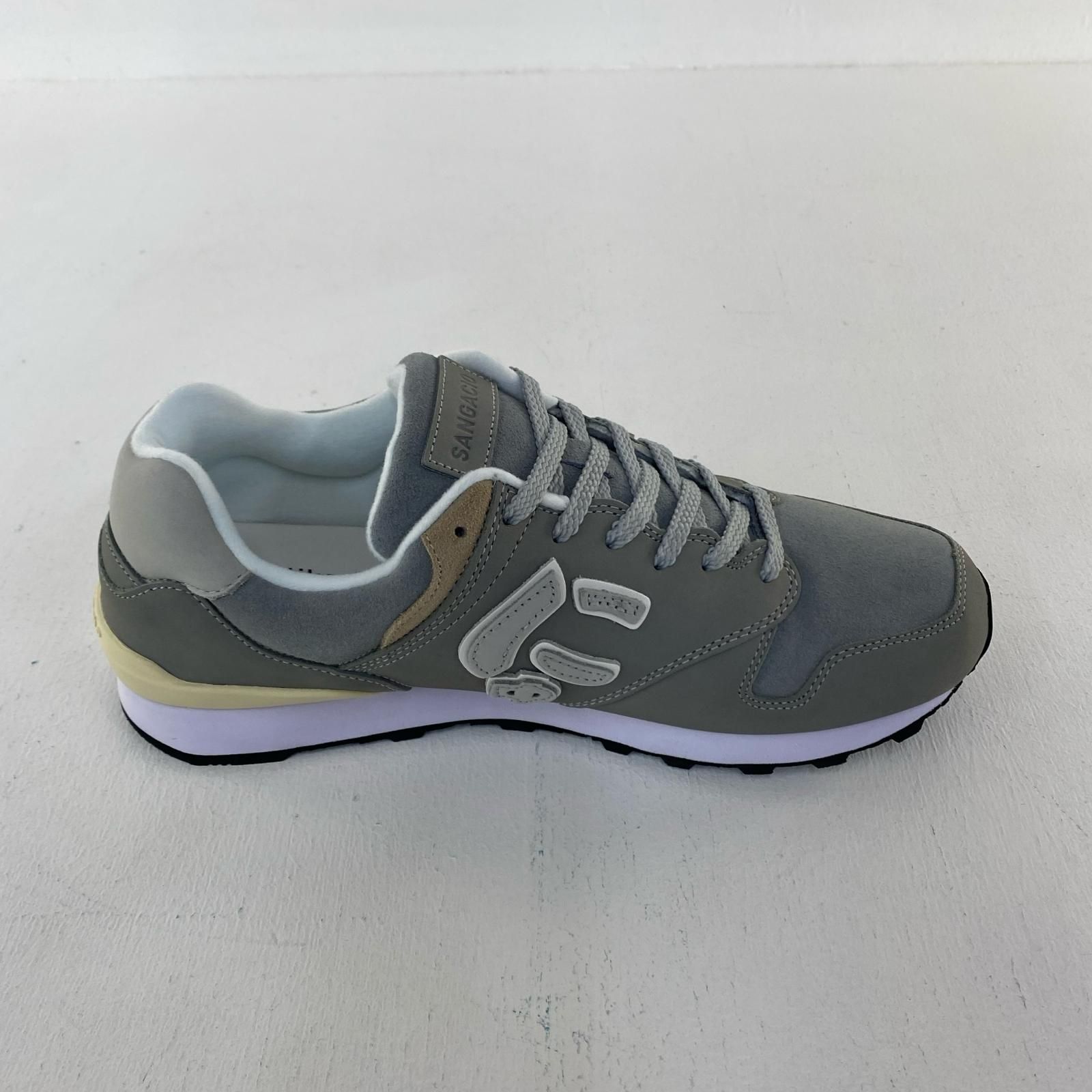 ☆加古川物流】 via SANGACIO にゅ SNEAKERS サンガッチョ GRAY 