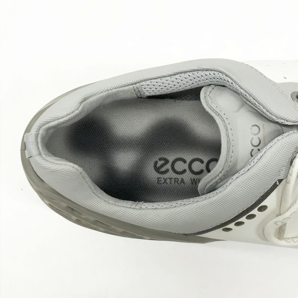 ecco エコー ゴルフシューズ ホワイト系 42 ゴルフシューズ ecco