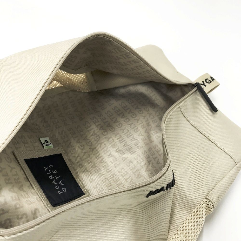 PEARLY GATES パーリーゲイツ 2023年モデル シューズケース ベージュ系