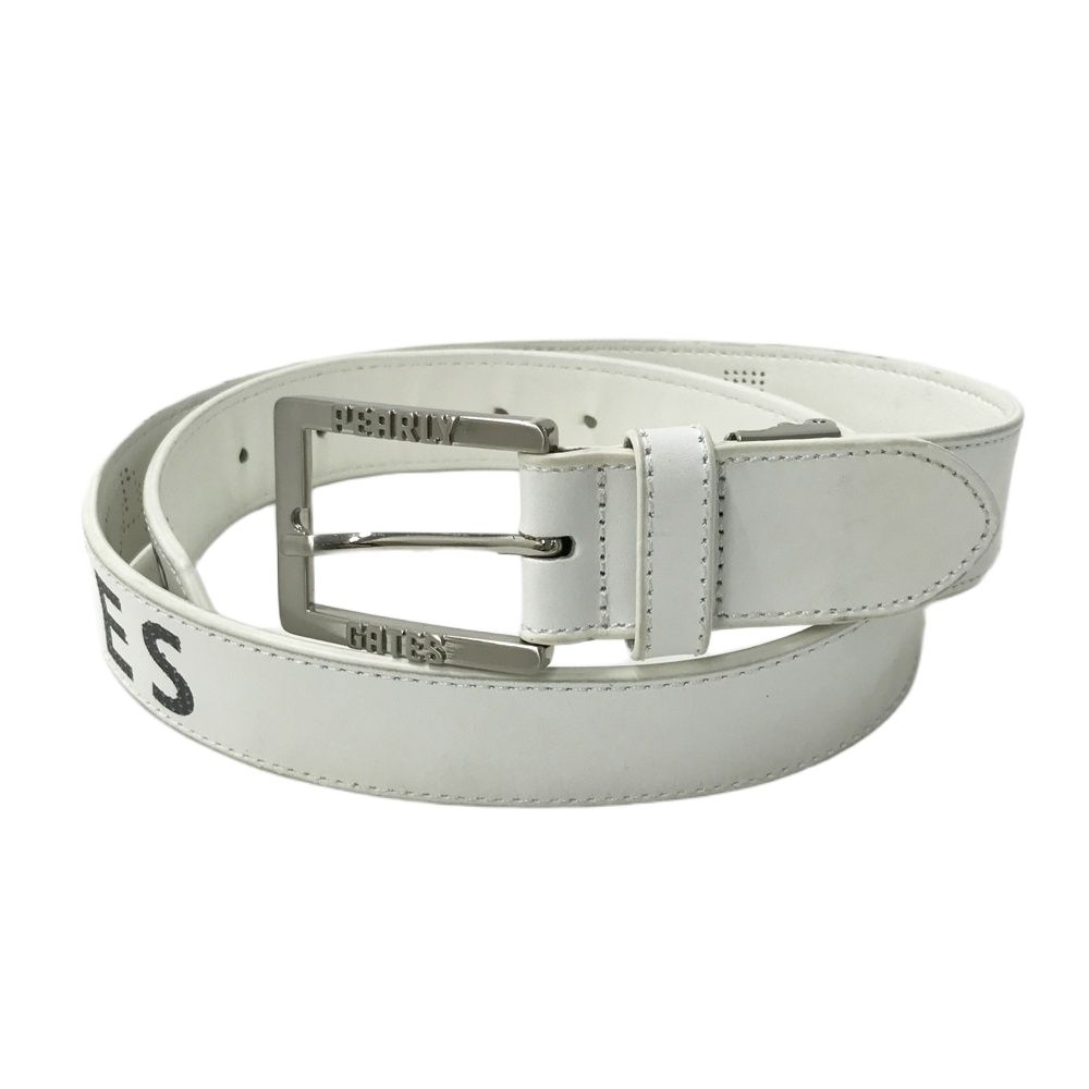 PEARLY GATES パーリーゲイツ  パンチングベルト ネコ刺繍  ホワイト系  [240101583370] ゴルフウェア ストスト