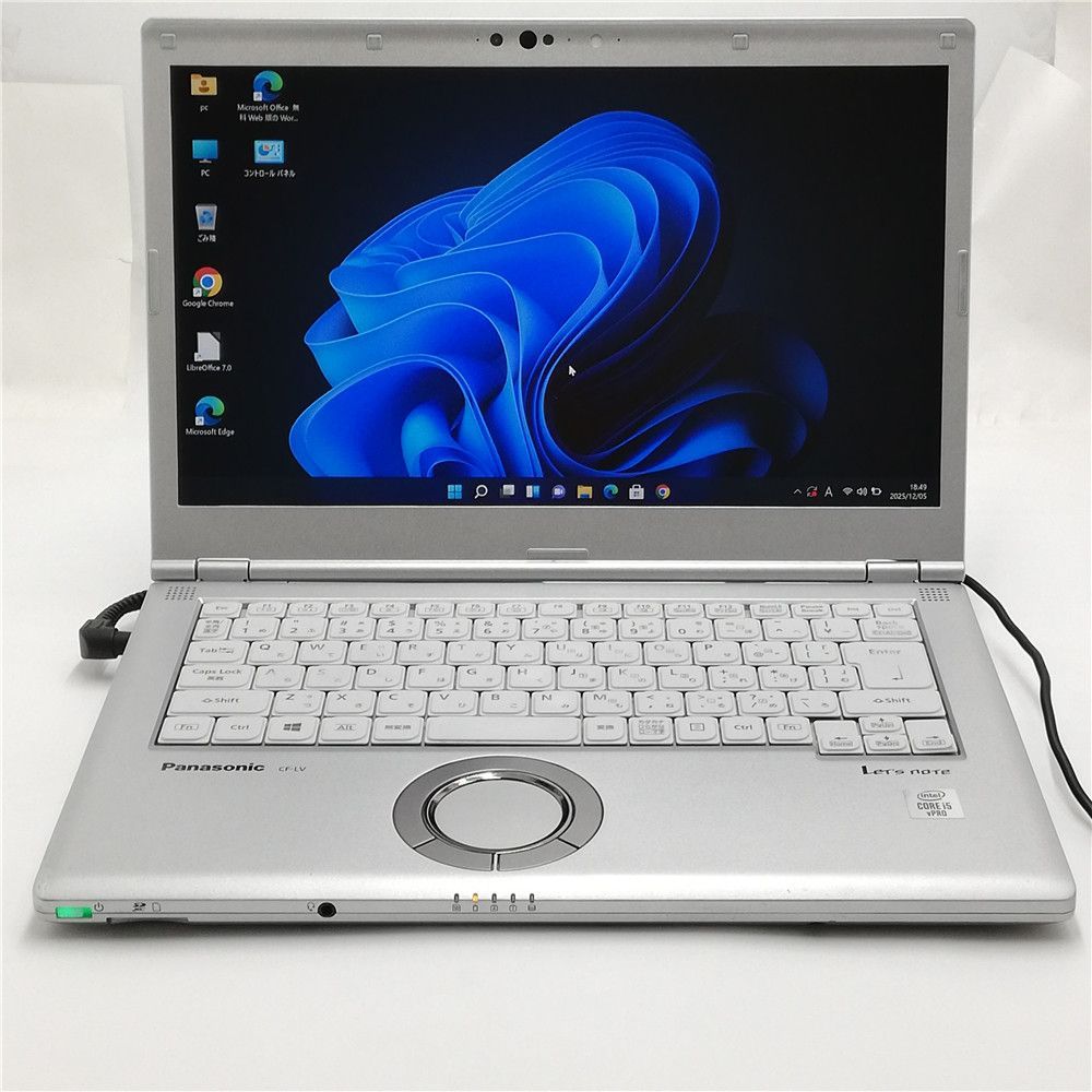 Wi-Fi有 パナソニック ノートパソコン 第10世代 Core i 5 10310 U 16 GB 高速SSD 無線 Windows 11 Office済 即使用可