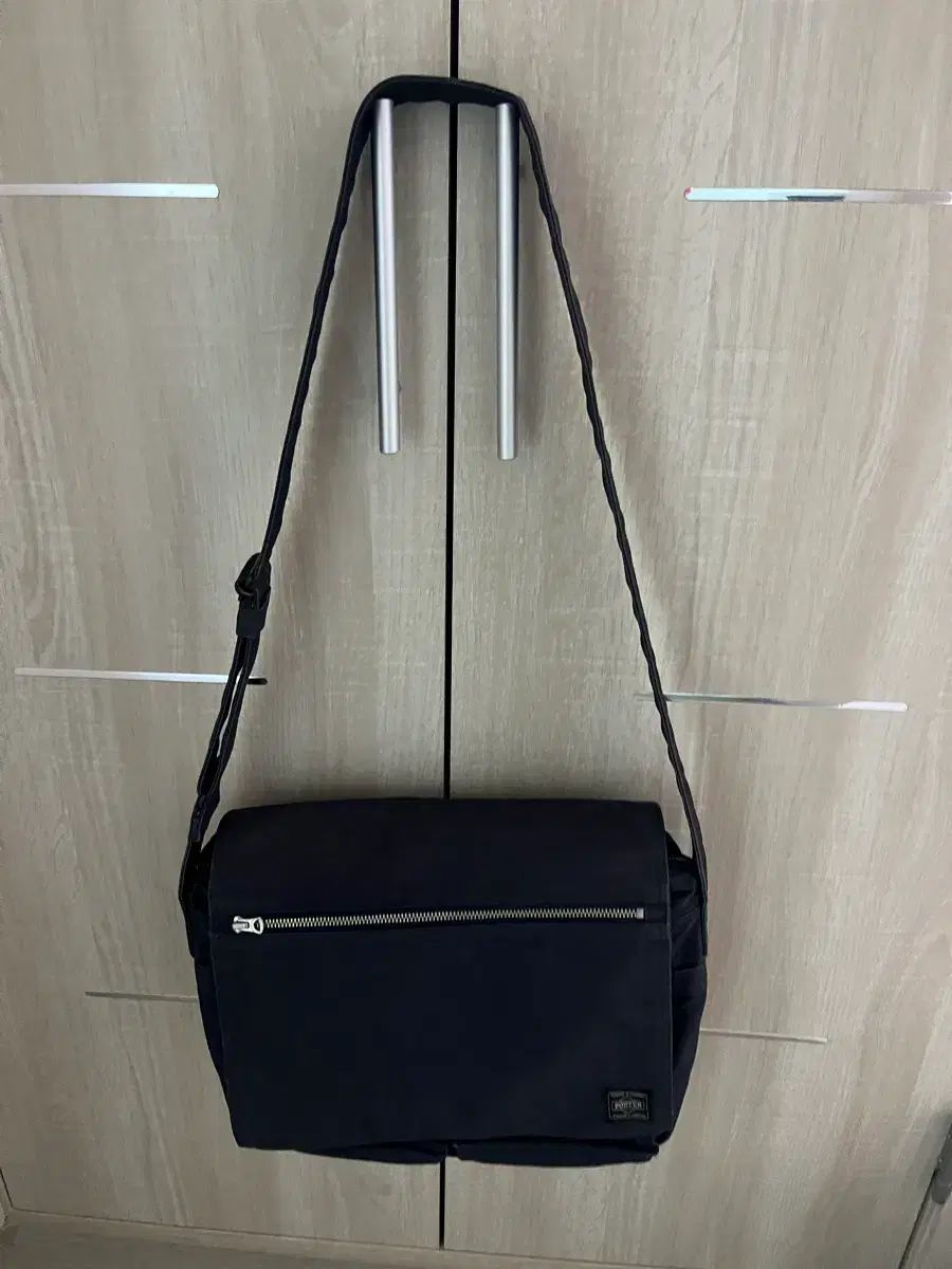 ポーター ブラック メッセンジャーバッグ クロスバック