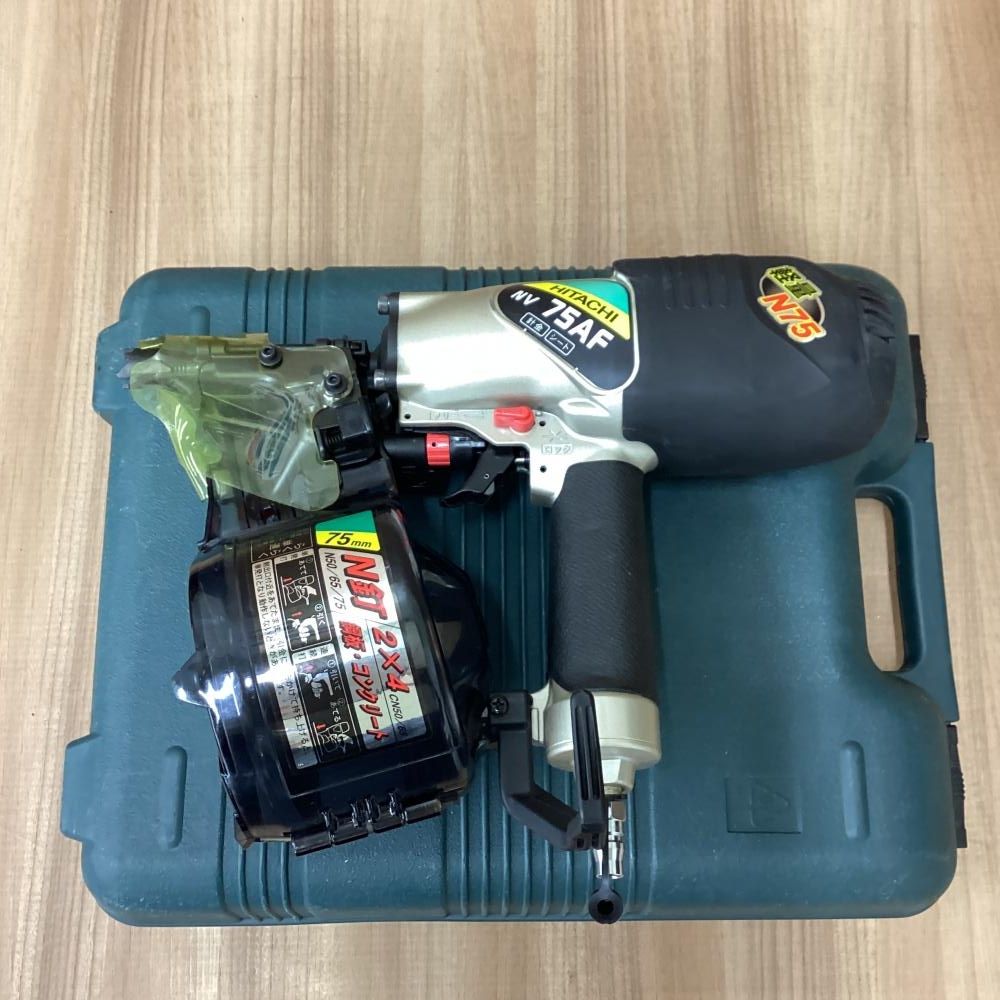 品 日立工機 NV 75 AF 常圧釘打機 ロール釘打機 201