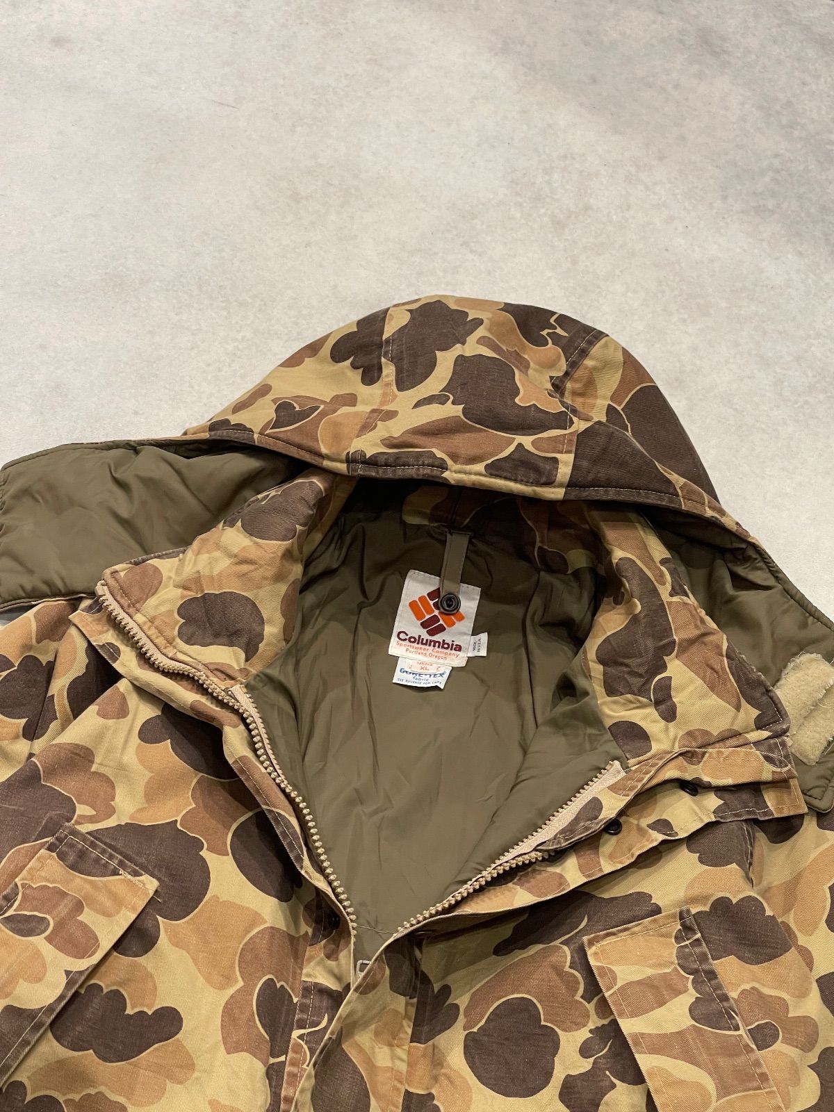 ダックハンターカモ柄 ハンティングジャケット