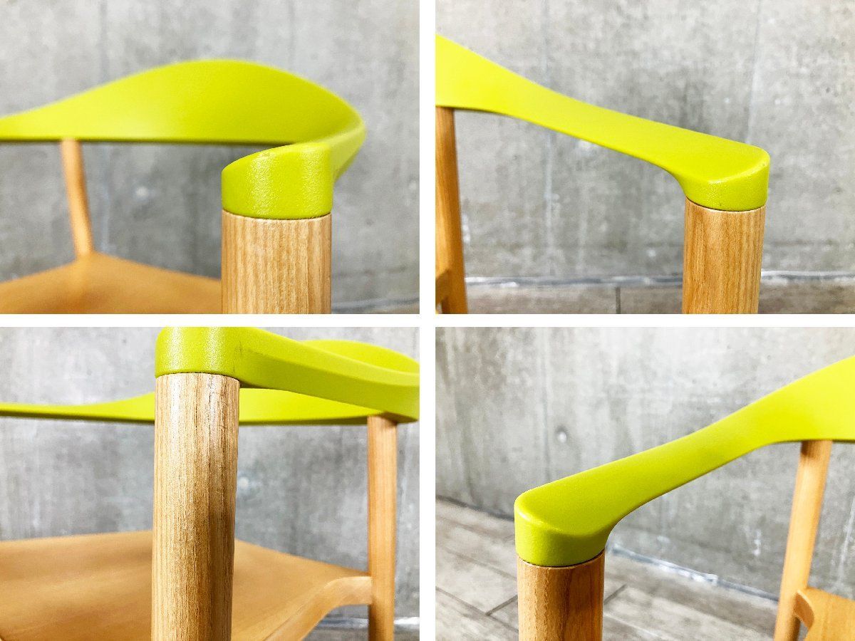 PLANK Monza モンツァチェア　黄緑／イエローグリーン Plank/プランク□MONZA / モンツァ アームチェア□コンスタンチン