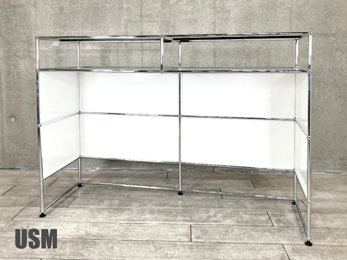 USMハラー カウンター 演台 ピュアホワイト D 500