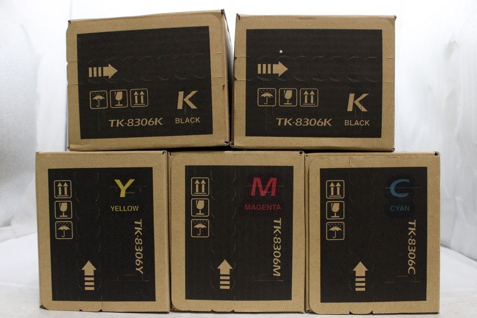 京セラ トナー TK-8306 5本 シアン マゼンタ イエロー ブラック KYOCERA -D-P 02-byebye