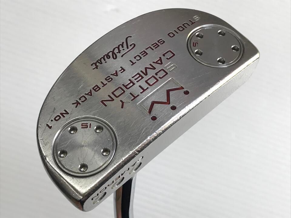 タイトリスト SC ｽﾀｼﾞｵｾﾚｸﾄ ﾌｧｽﾄﾊﾞｯｸ パター