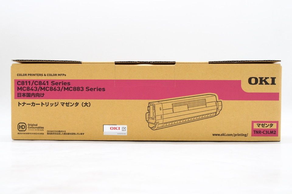 未使用 OKI 純正 トナー TNR-C3LM2 マゼンタ オキ ITE3VNEMTNOK-D-P12