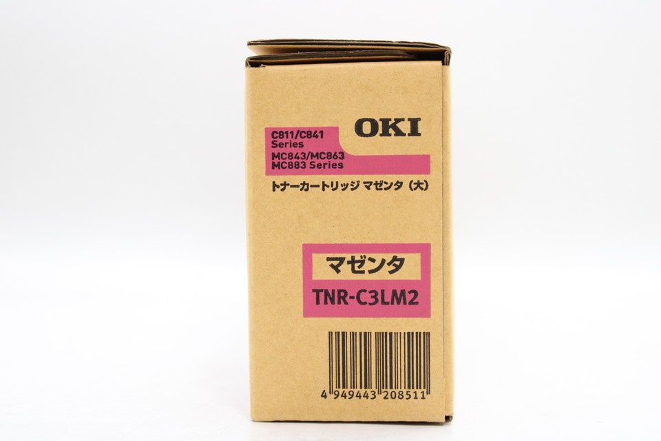 未使用 OKI 純正 トナー TNR-C3LM2 マゼンタ オキ ITE3VNEMTNOK-D-P12