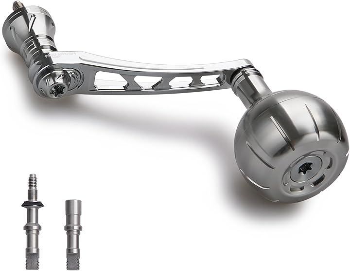 HEIGHTEN 65-70mm可変 リール ハンドル 35mm/38mm/42mm ノブ搭載