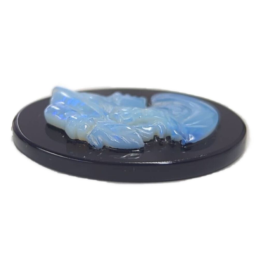 注文 女性像モチーフ 1P・カメオ シェル・ストーン ルース-2.4g