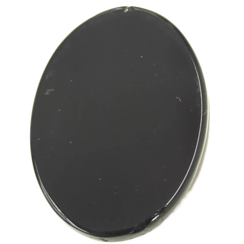 女性像モチーフ 1P・カメオ シェル・ストーン ルース-2.4g/ブラック