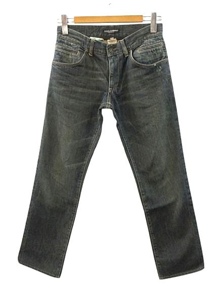 ドルチェ&ガッバーナ ドルガバ DOLCE&GABBANA USED加工 デニムパンツ