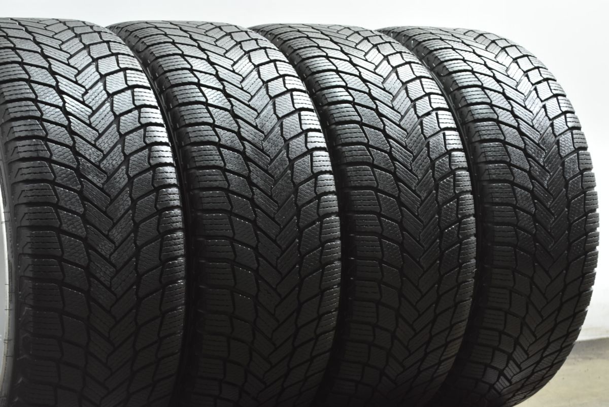  バリ溝スタッドレス付 アウディ 4 K S 6 21 in 8 5 J 43 PCD 112 ミシュラン X ICE SNOW 255 35 R 鍛造 21インチ タイヤ ホイールセット