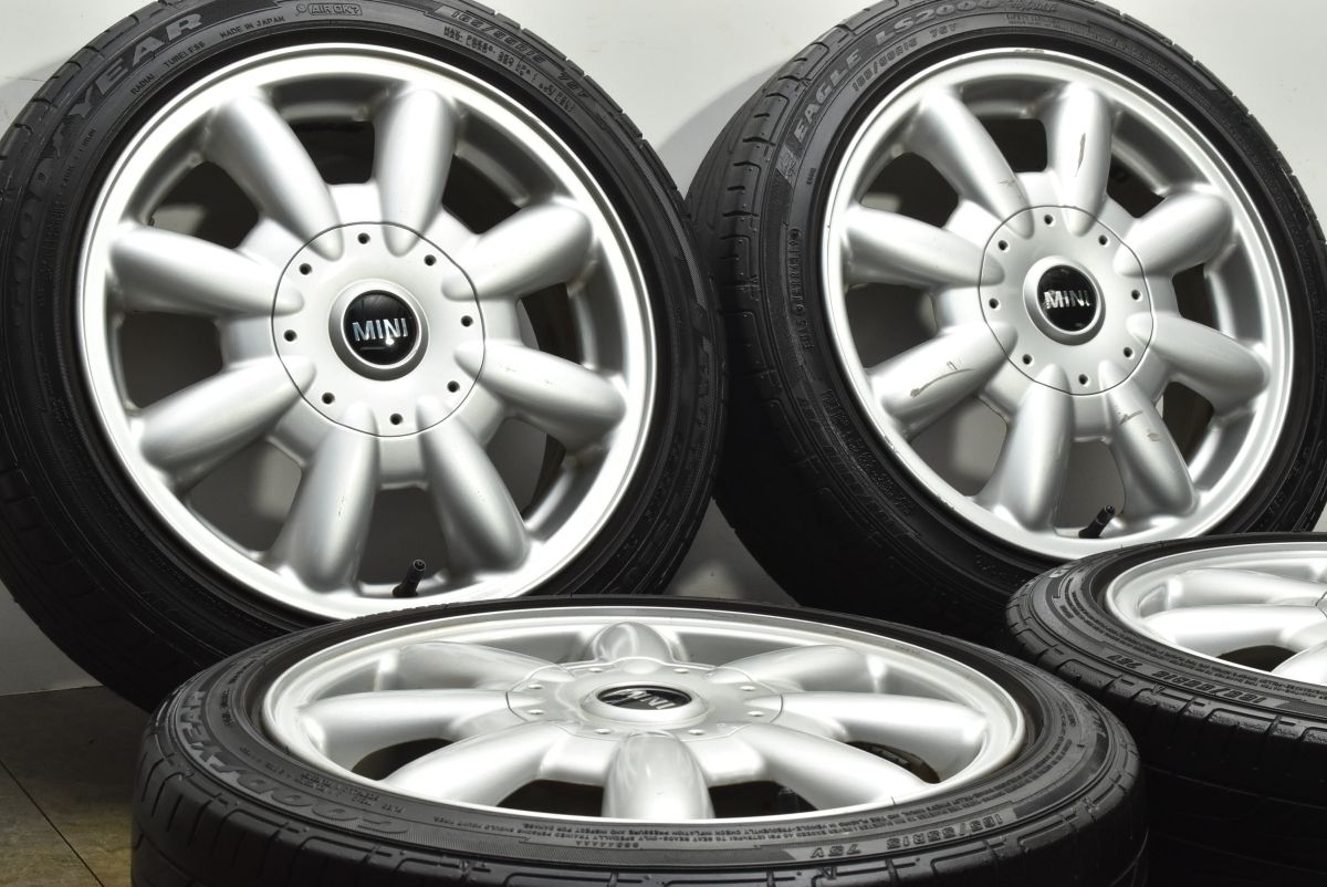 MINI R 50 クーパー 15 in 5 J 45 PCD 100 グッドイヤー イーグル LS 2000 165 55 品番 6756674 ノーマル戻し