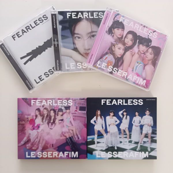 LE SSERAFIMのアルバム 「FEARLESS」 5枚セット ル・セラフィム