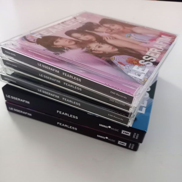 LE SSERAFIMのアルバム 「FEARLESS」 5枚セット ル・セラフィム