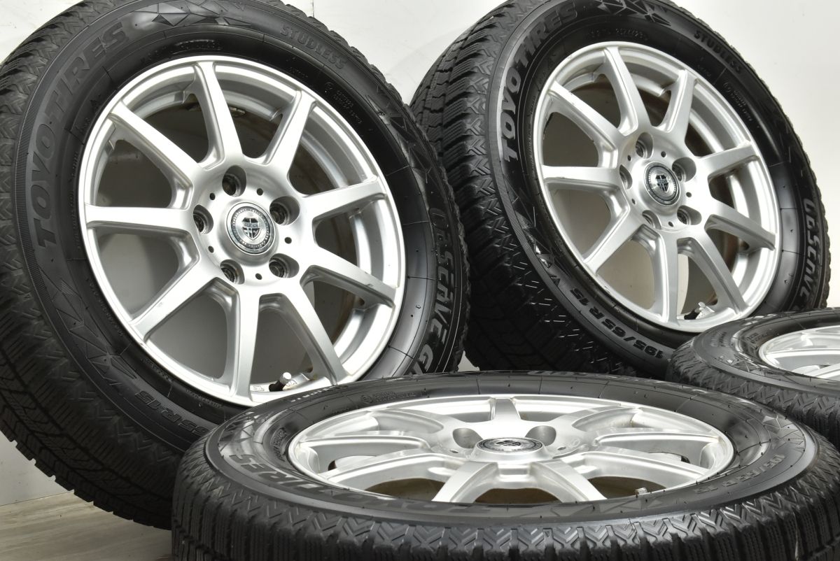 社外 15 in 6 J 53 PCD 114 3 トーヨー オブザーブ ギズ2 195 65 R ノア ヴォクシー ステップワゴン アクセラ スタッドレス